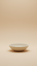 Minimalist Ceramic Cat Food Bowl Cream Mist